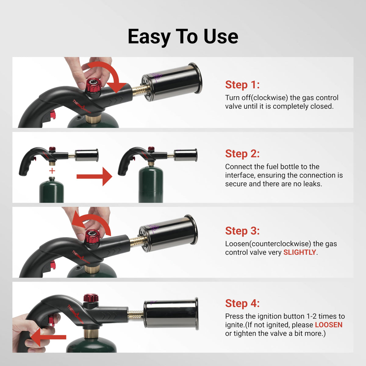   Powerful Propane Torch for Culinary Excellence