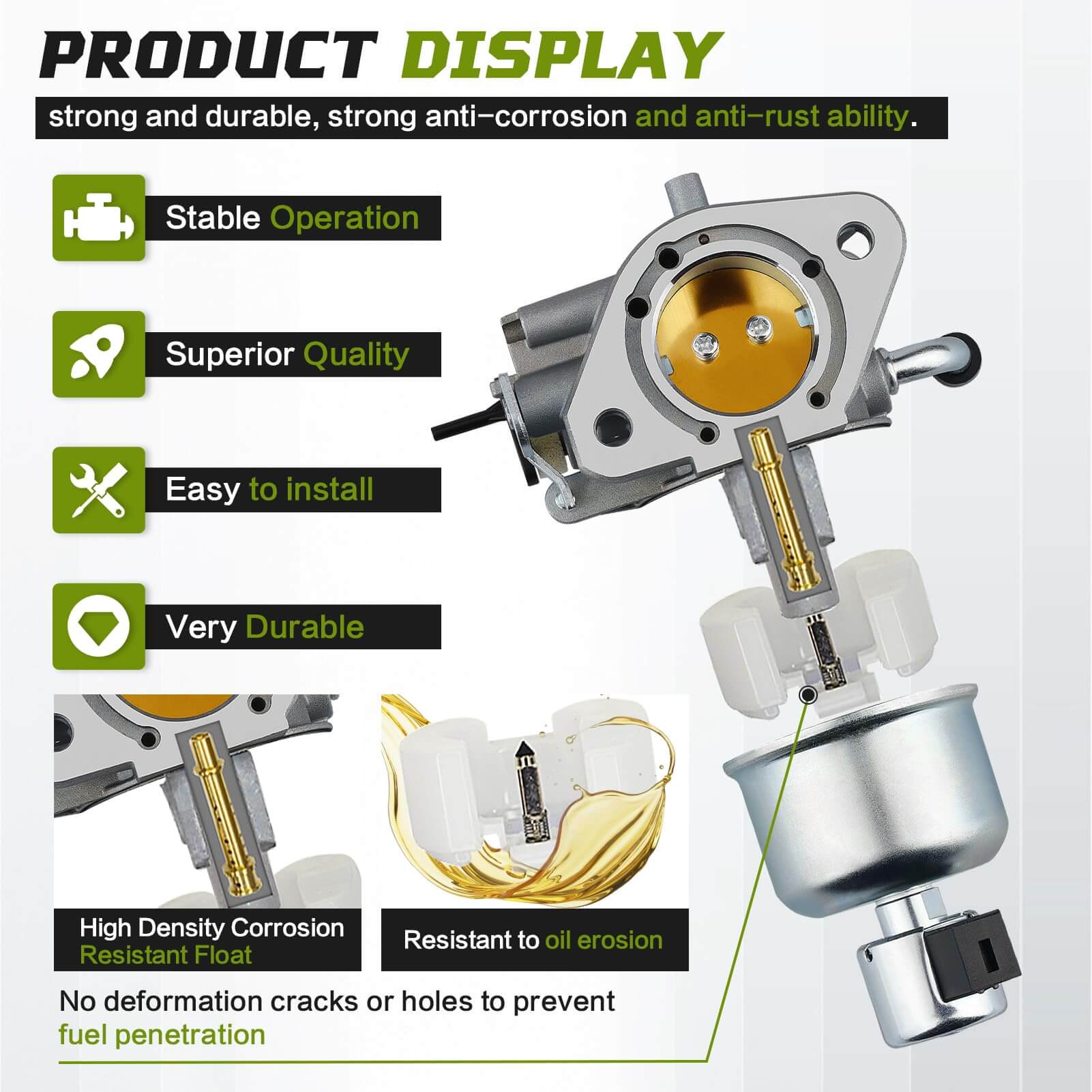 lawn equipment carburetor for Kohler engines