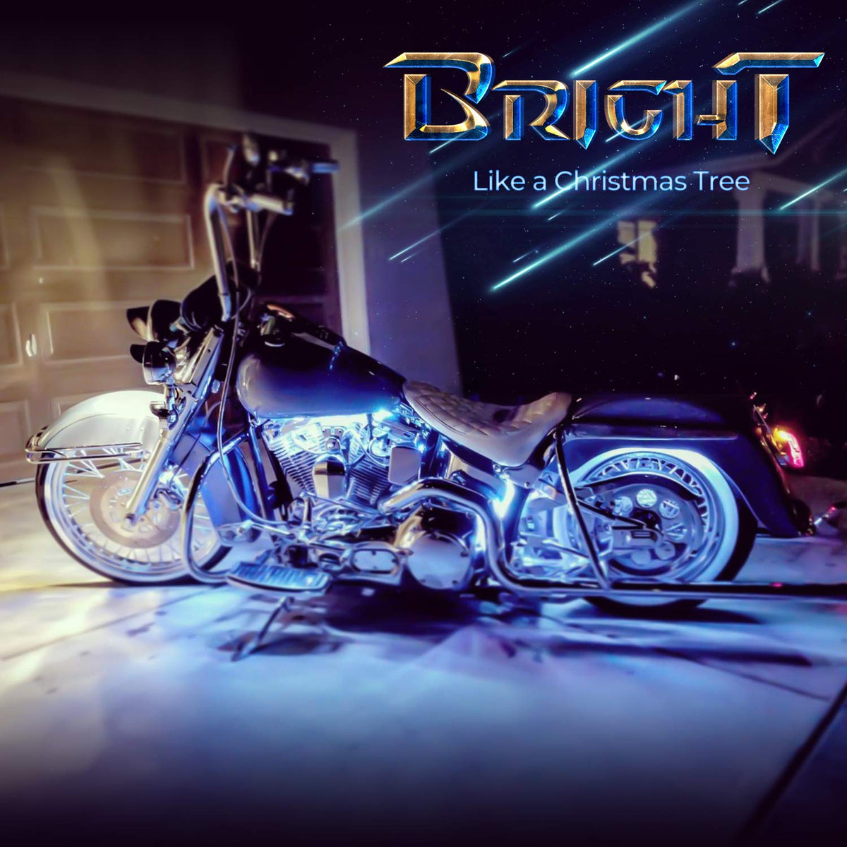   DITRIO 12pcs Underglow RGB LED Strip Light Kit for Motorcycles, Golf Carts, and ATVs