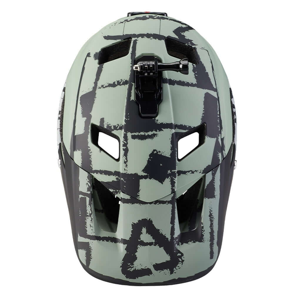 Mountain bike helmet with modern design and advanced ventilation for optimal cooling.