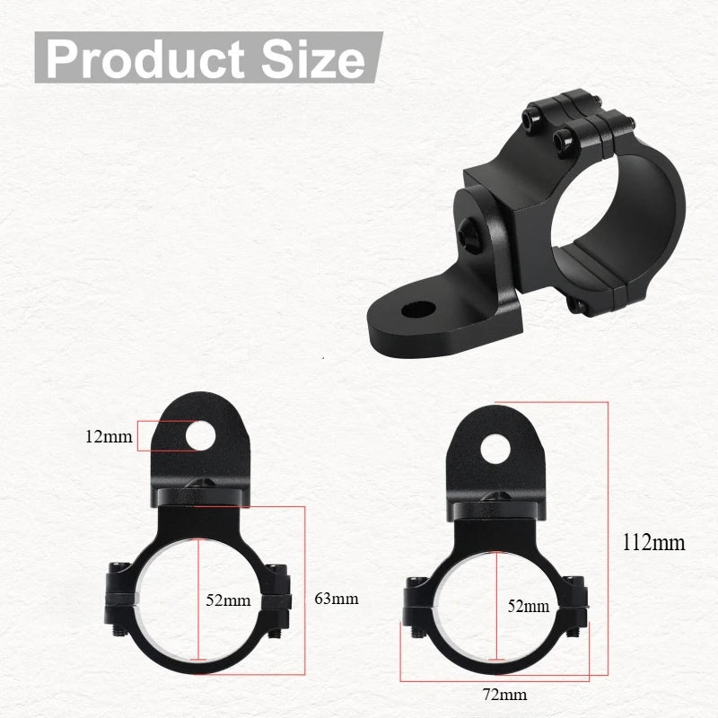 lightweight aluminum whip mount 0.265kg