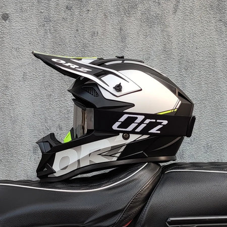 lightweight off road helmet black