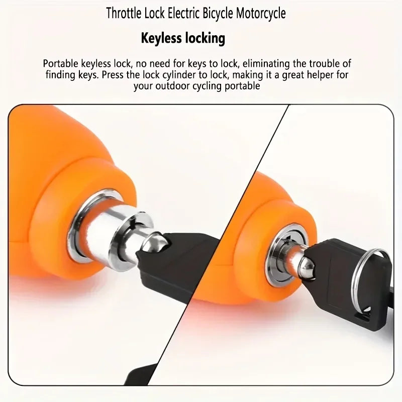   Mini Electric Vehicle Bike Anti-Theft Lock Set