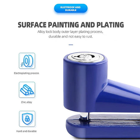   Anti-theft Disc Lock for Scooters & Bikes