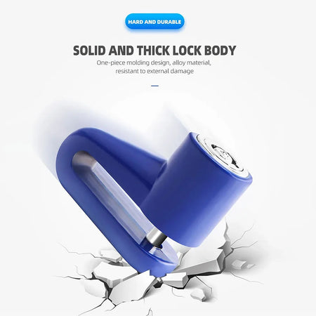   Anti-theft Disc Lock for Scooters & Bikes