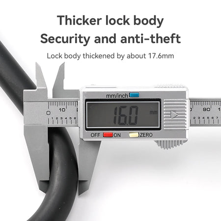   Thickened Alloy Steel Bicycle U Lock