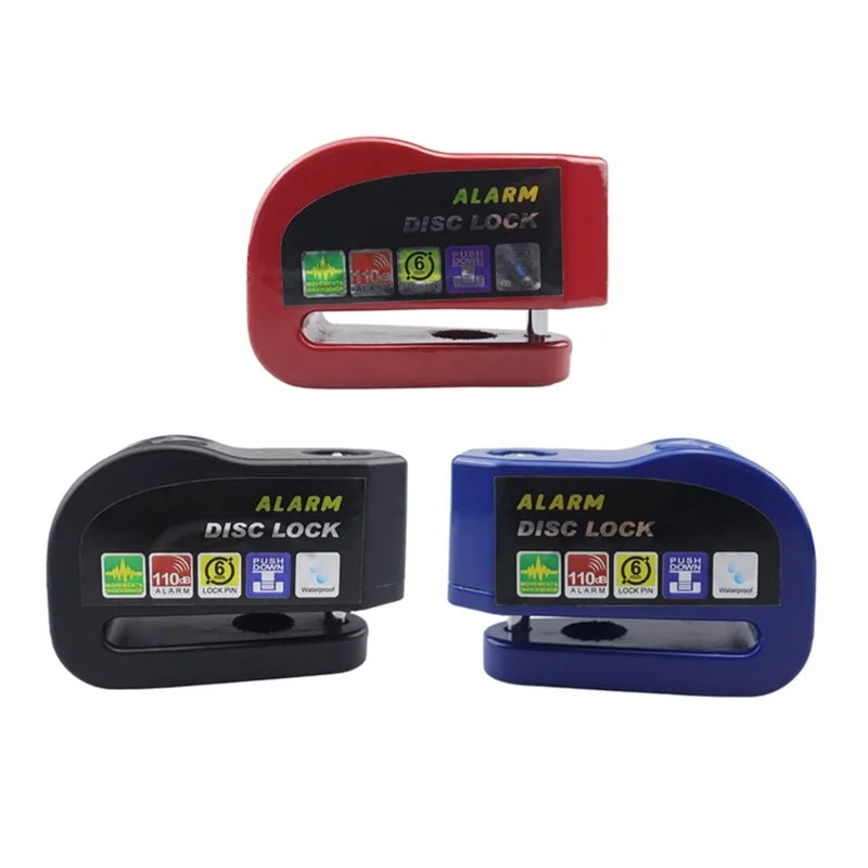   Motorcycle Bicycle Lock Alarm Padlock