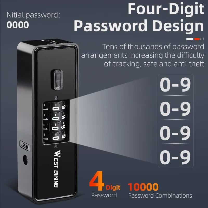   WEST BIKING U Lock - Heavy Duty Security Lock