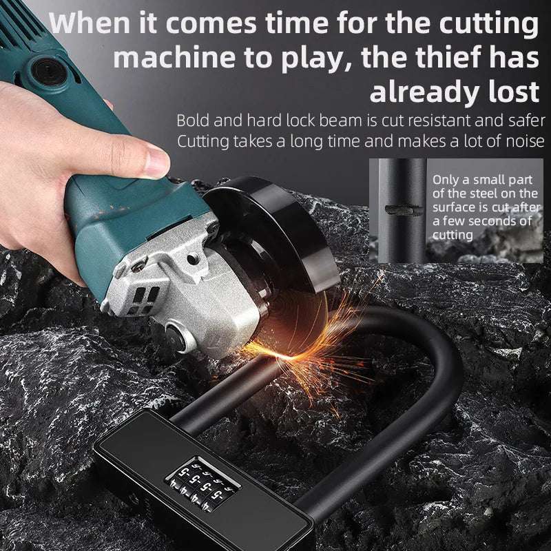   WEST BIKING U Lock - Heavy Duty Security Lock