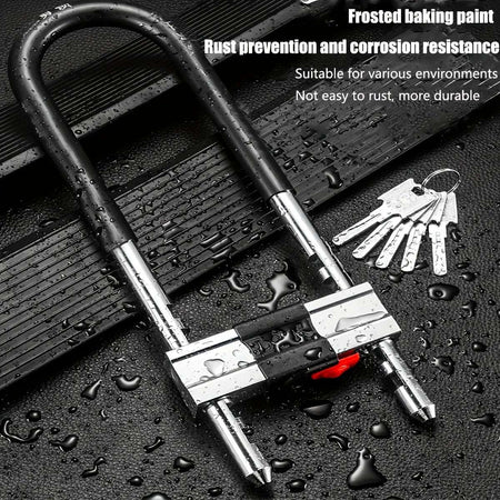   Adjustable U-Lock Bicycle Lock