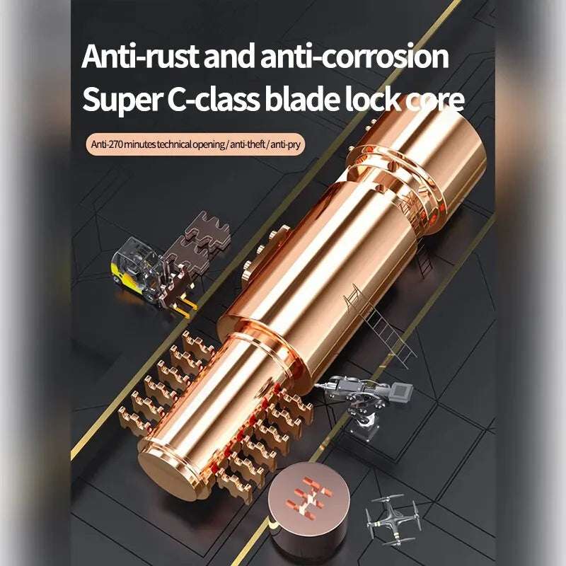   Xunting Bicycle U Lock - Anti-Theft Safety Lock for Bikes