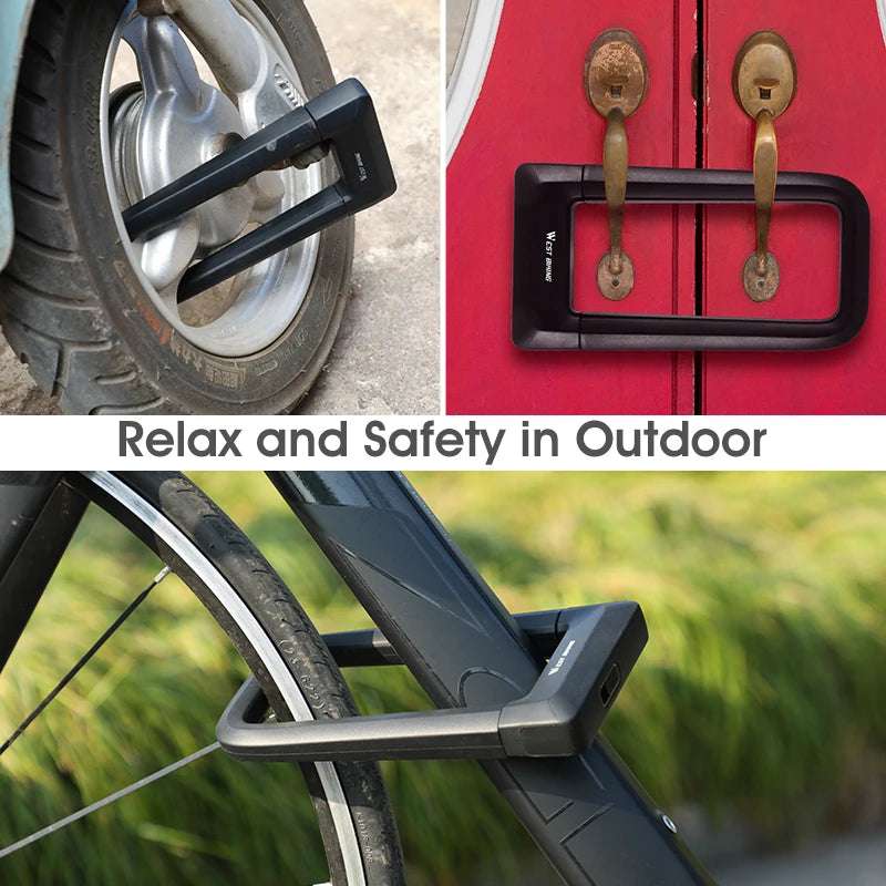   WEST BIKING Bicycle U-lock