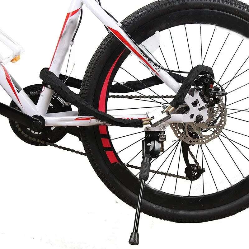   Heavy Duty Bike Chain Lock with Key - 60cm/85cm/120cm/180cm