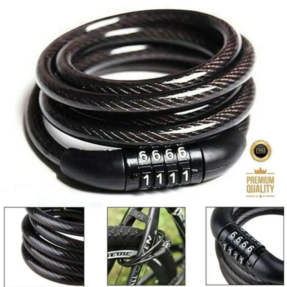   Heavy Duty Security Chain Padlock for Bikes