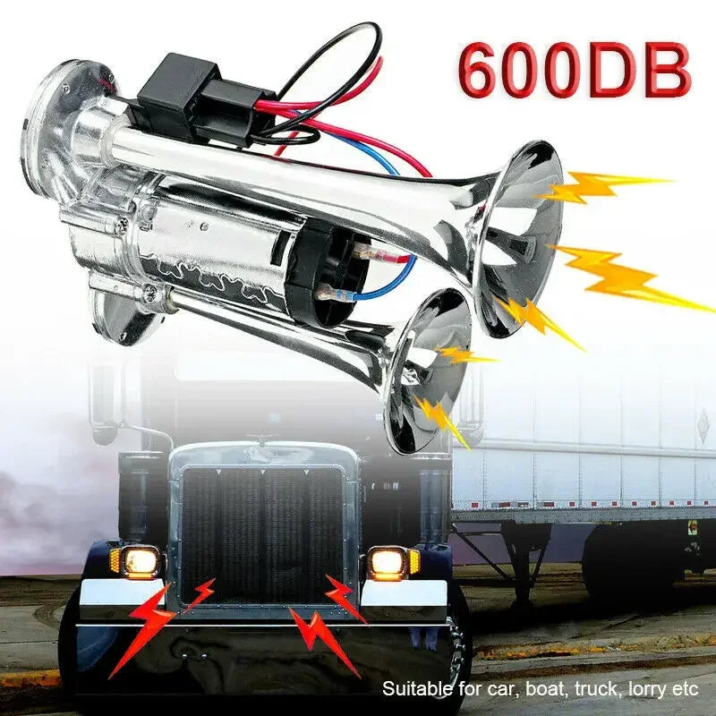 loud car air horn 600db