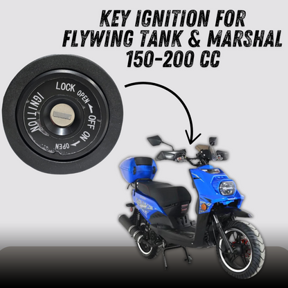 marshal 150-200 cc key ignition