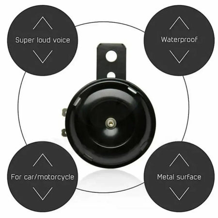 metal build car horn long lasting durability