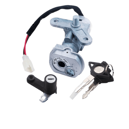 MIO/SOVL Motorcycle Lock Set with Ignition Switch Replacement components including ignition switch and keys.