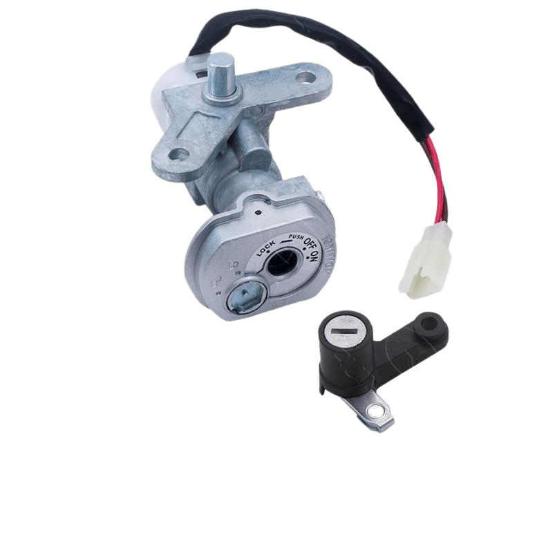 MIO/SOVL Motorcycle Lock Set with Ignition Switch Replacement - durable metal lock and ignition switch