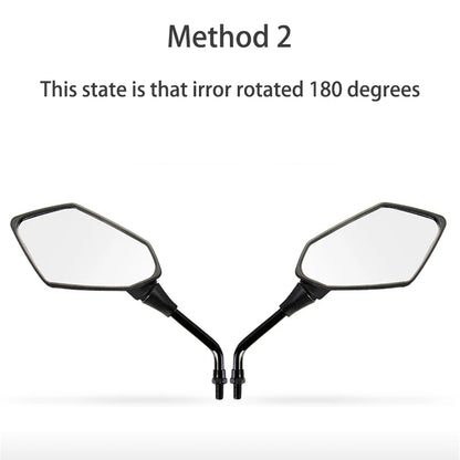   Universal 8mm 10mm Motorcycle Mirror Pair