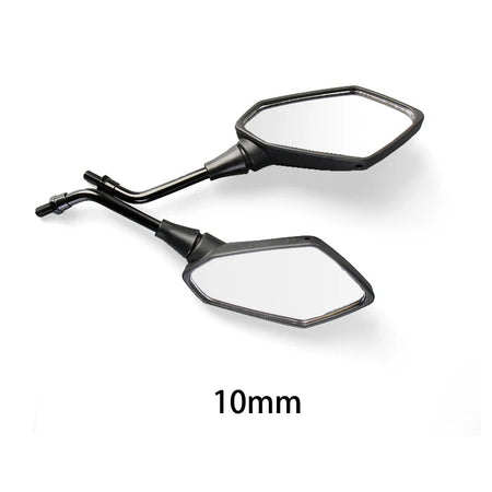  Universal 8mm 10mm Motorcycle Mirror Pair