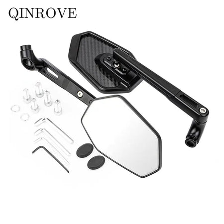  Motorcycle Rear Mirror Carbon Fiber Aluminum Alloy