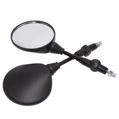   Universal 10mm Black Motorcycle Side Mirror