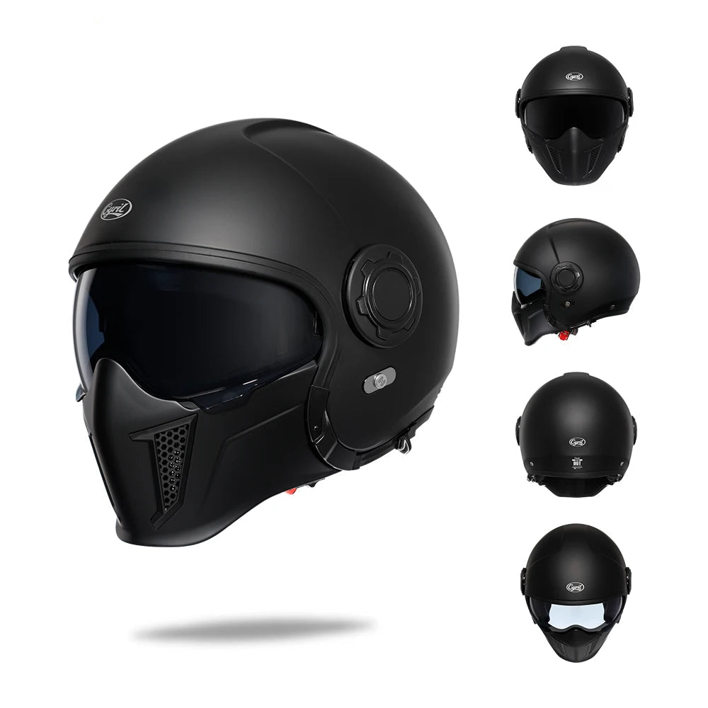 modern flip up helmet stylish look