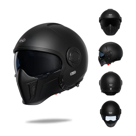 modern flip up helmet stylish look