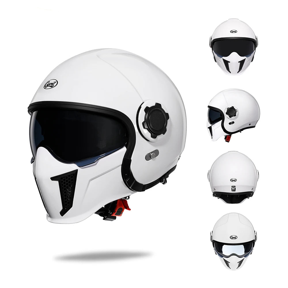 modular motorcycle helmet flip up design