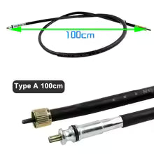 moped speedometer cable long lasting rubber metal