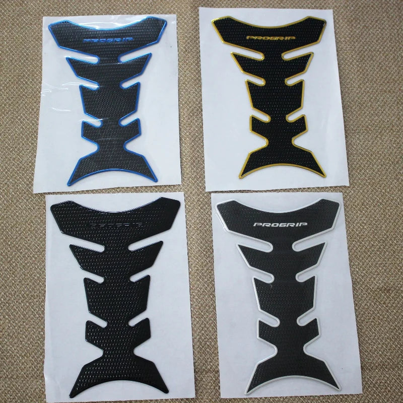 motorbike fishbone fuel tank sticker 3D design