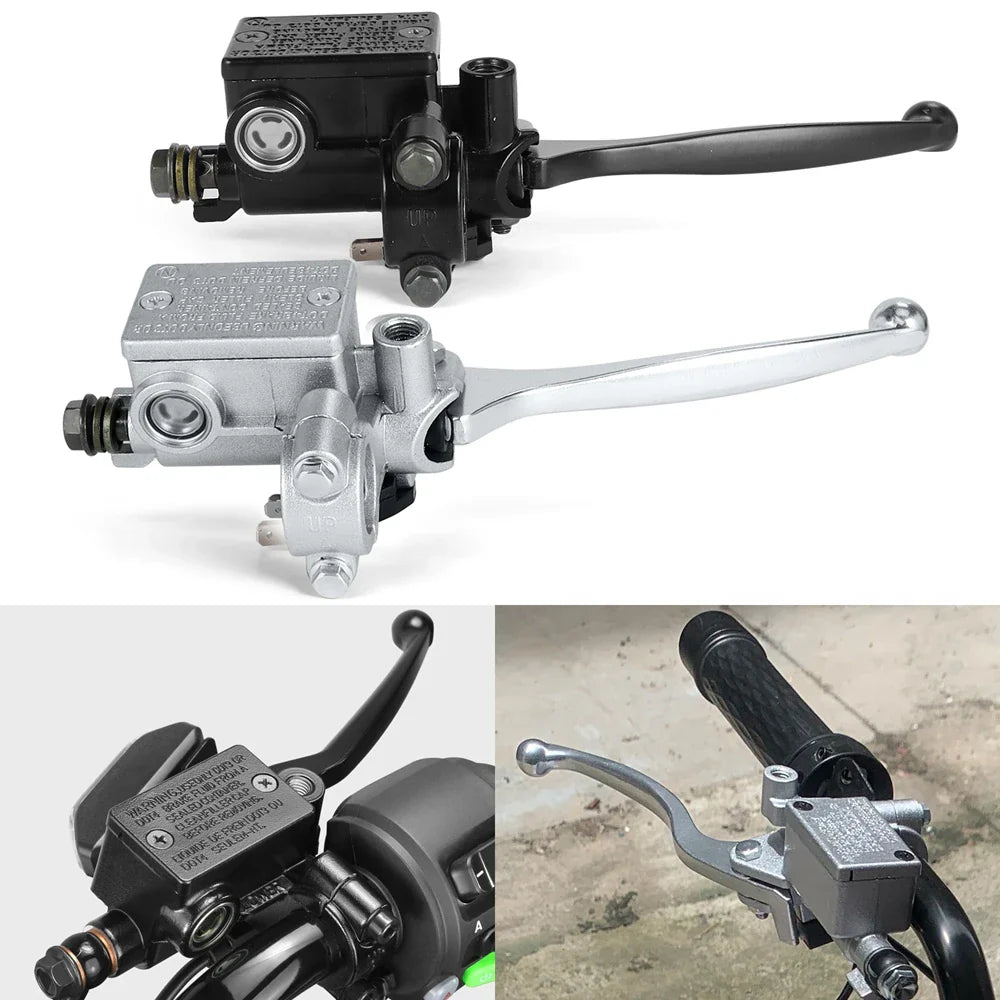 SVPYIDA Front Brake Master Cylinder & Clutch Lever – Hydraulic Brake Pump for Dirt Bike, ATV, Scooter, Go Kart