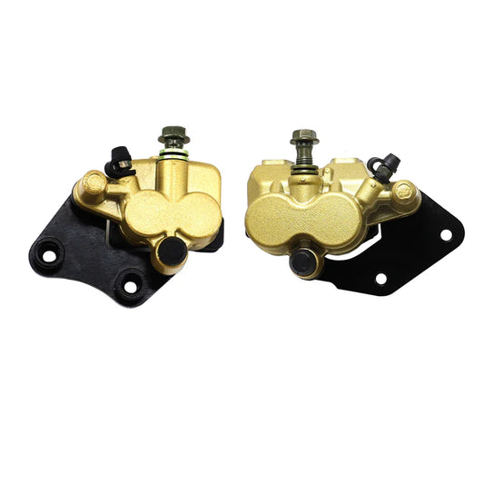 Motorcycle Hydraulic Disc Brake Caliper Cylinder Replacement for 90cc-125cc Dirt Bike ATV | Front, Rear, or Full Set