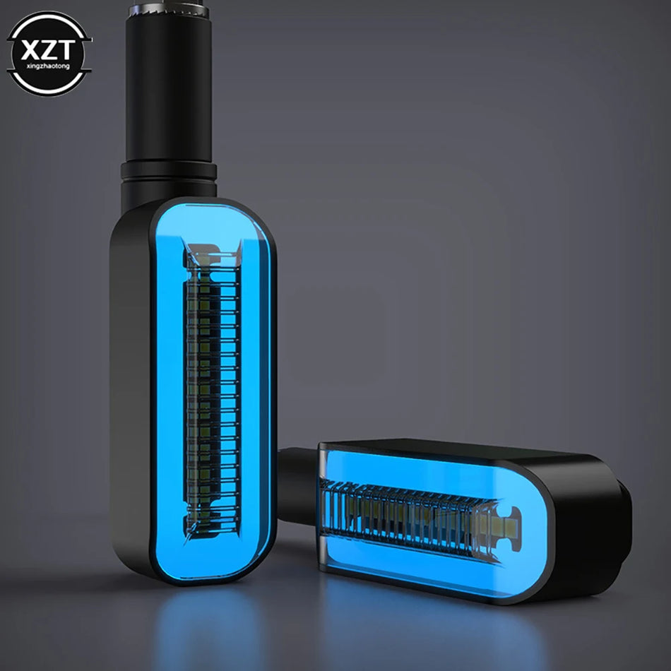 motorcycle flowing indicator light