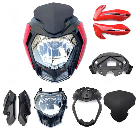 motorcycle front fascia headlight plate benelli