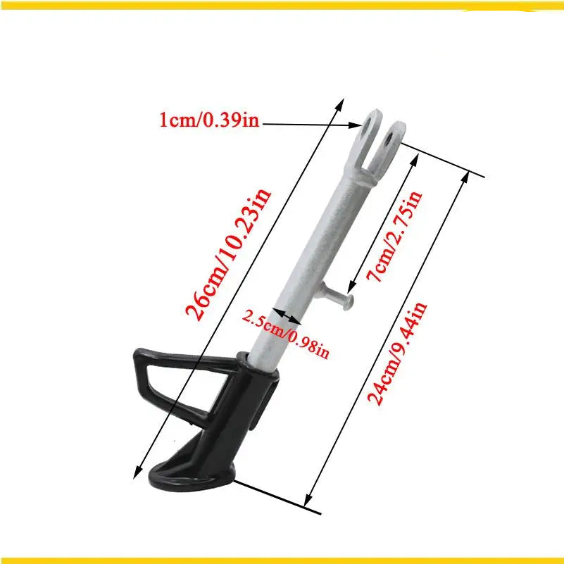 motorcycle side foot stand 16cm 18cm 20cm