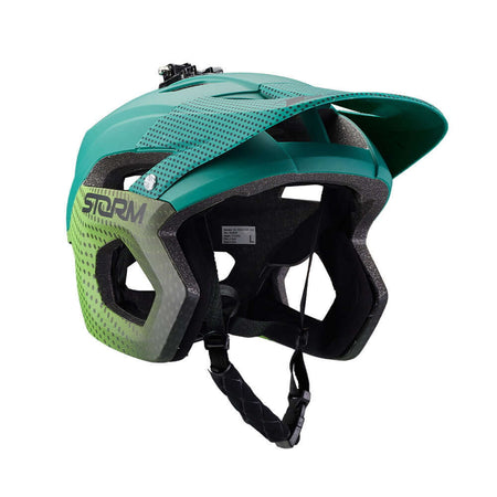 Mountain bike helmet with lightweight, breathable design and modern DropFrame styling for optimal cycling safety.