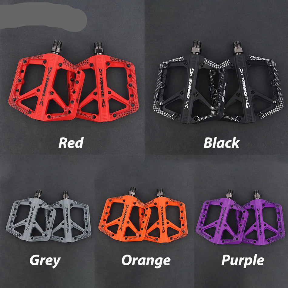 mtb nylon bike pedal non slip surface