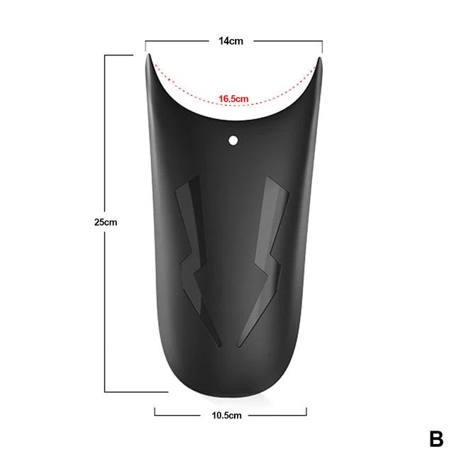   Universal Motorcycle Fender Extension Mudguard