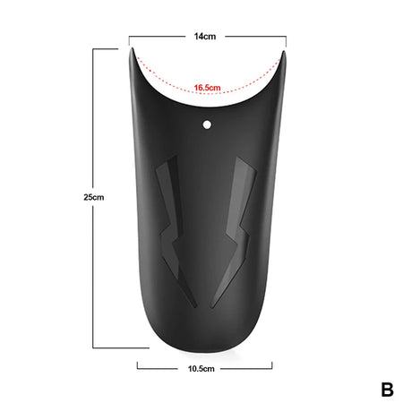   Universal Motorcycle Fender Extension Mudguard