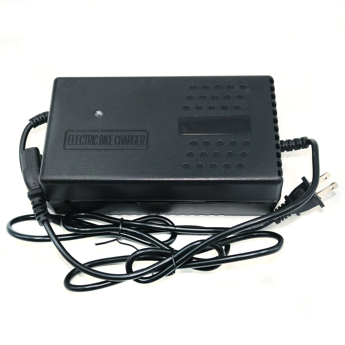 3A Lead-Acid Battery Charger 36V 48V 60V 72V for Electric Bikes & Scooters, Electric bike charger with power cord.