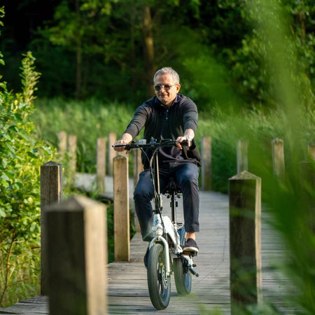   S5 16x3" Foldable Electric Bike - 350W Motor, 36V Battery, Dual Disc Brakes