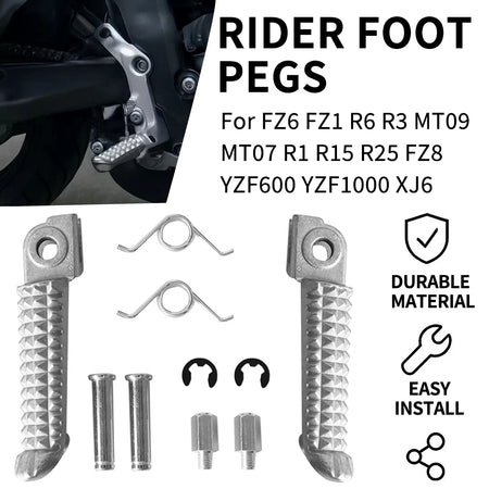   Yamaha Motorcycle Footrest Pegs