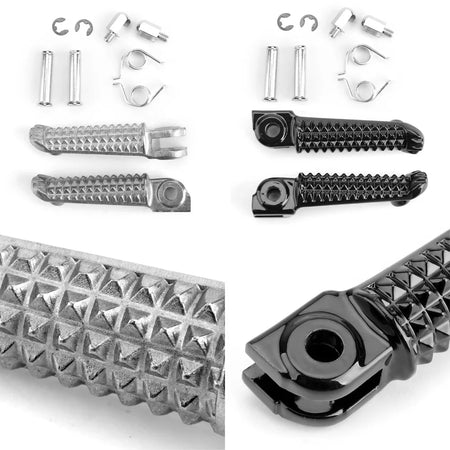   Areyourshop Motorcycle Front Foot Peg Footrest for Yamaha YZF R1/R6