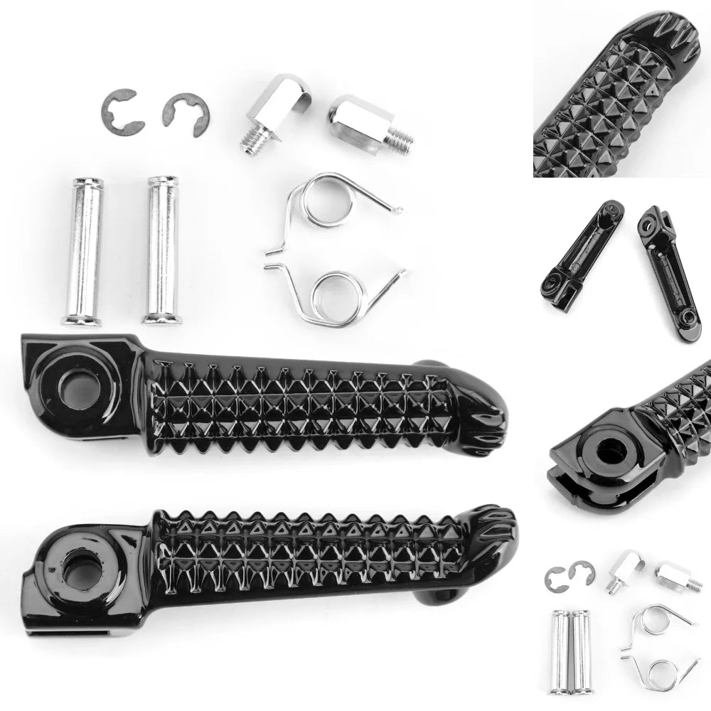   Areyourshop Motorcycle Front Foot Peg Footrest for Yamaha YZF R1/R6