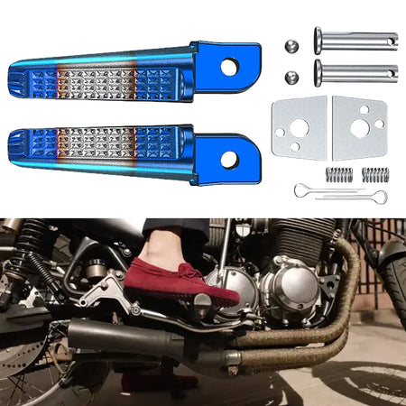   1 Pair Foot Peg Anti-Slip Foot Rests for Motorcycles