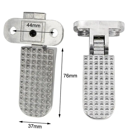   2x Bike Rear Metal Foldable Foot Pegs