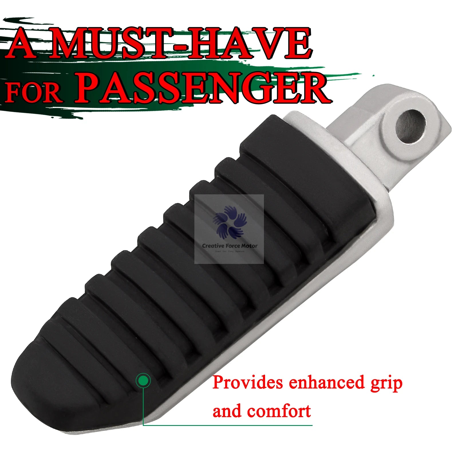   Passenger Footpeg Motorcycle Rear Footrest Anti-slip for Suzuki