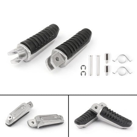   Artudatech Front Footrests Foot Pegs for Suzuki V-Strom DL 650 1000 GSX 1250 1300 GSR 600